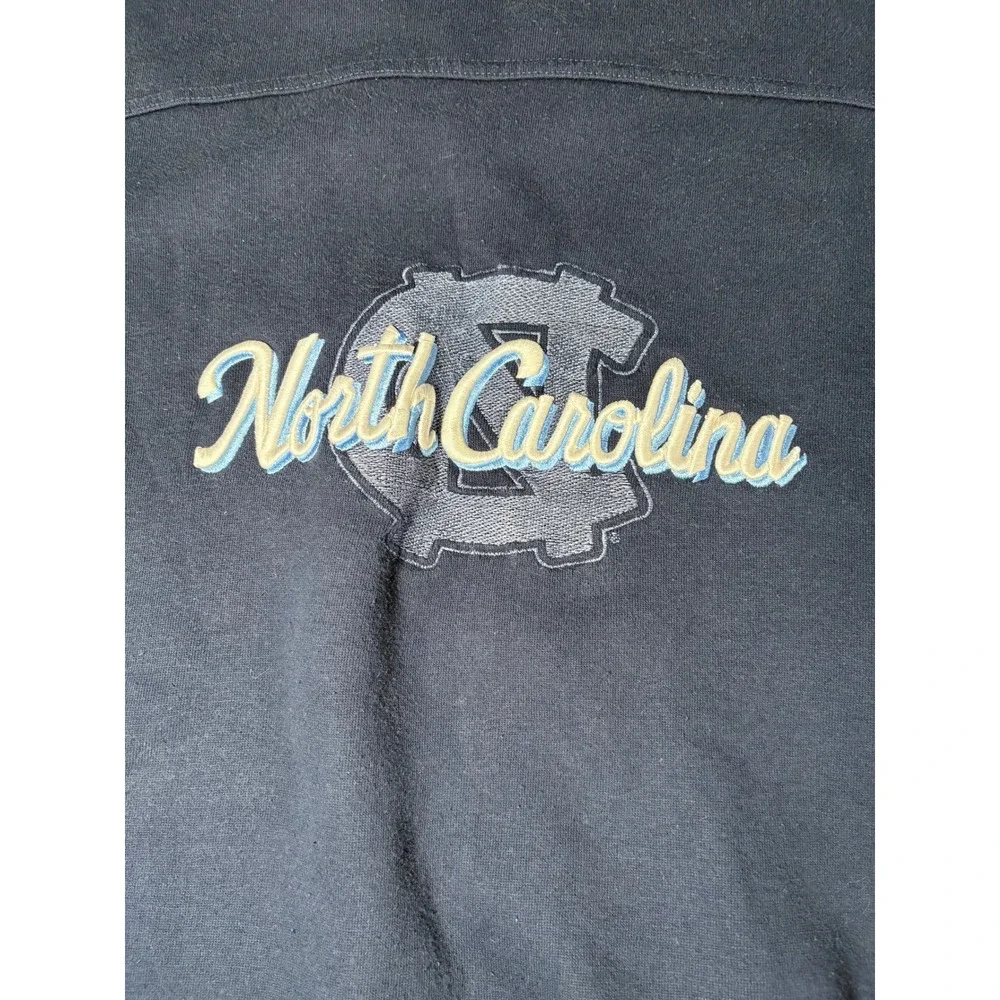 Vintage North Carolina Tar Heels Crewneck Sweater Mens Medium UNC Embroidered